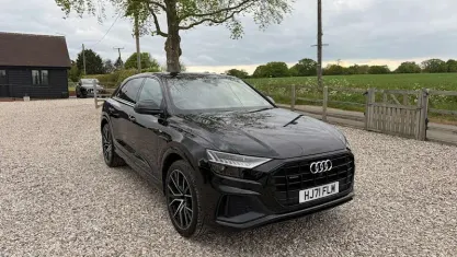 Used Audi Q8 Black Edition 286 HP (210 kW) 2021 Black SUV