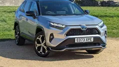 Silver Used 2023 Toyota RAV4 Hybrid SUV | £36,978 (Fair price)