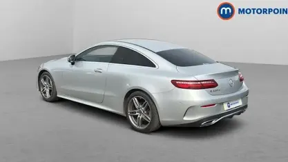 Used Mercedes E220 AMG Line Premium 194 HP (142 kW) 2020 Silver Coupe