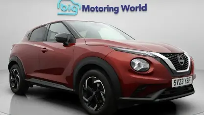 Used Nissan Juke N-Connecta 114 HP (83 kW) 2023 Red SUV