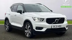 White Used 2021 Volvo XC40 R-Design Pro SUV | £20,499 (Good price)