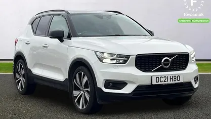 White Used 2021 Volvo XC40 R-Design Pro SUV | £20,299 (Good price)