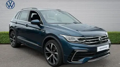 Used VW Tiguan R-line 150 HP (110 kW) 2023 Blue SUV