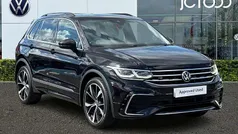 Black Used 2022 VW Tiguan R-line SUV | £25,980 (Fair price)