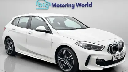 Used BMW 118 M Sport 136 HP (100 kW) 2023 White Hatchback