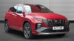 Red Used 2023 Hyundai Tucson N Line SUV | £25,995 (Fair price)