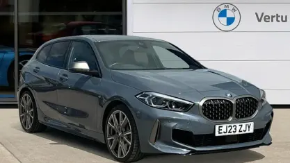 Used BMW M135 Comfort Edition 306 HP (225 kW) 2023 Grey Hatchback