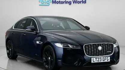 Used Jaguar XF R-Dynamic 204 HP (150 kW) 2023 Blue Sedan