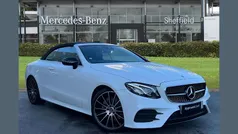 White Used 2020 Mercedes E220 AMG line Cabriolet | £23,985 (Fair price)