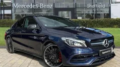 Blue Used 2018 Mercedes CLA45 AMG Coupe | £23,985 (Fair price)