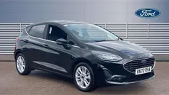 Black Used 2021 Ford Fiesta Titanium Hatchback | £12,983 (Fair price)