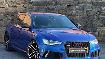 Used Audi RS6 Performance 560 HP (411 kW) 2014 Blue Estate