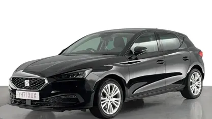 Used Seat Leon SE Dynamic 110 HP (80 kW) 2021 Black Hatchback