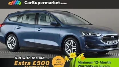 Used Ford Focus Trend 120 HP (88 kW) 2022 Blue Estate