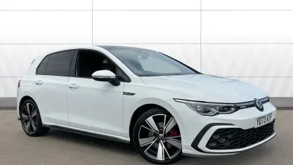 Used VW Golf VIII GTD 200 HP (147 kW) 2023 White Hatchback