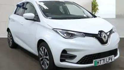 Begagnad Renault Zoe GT-Line 100 kW (136 HK) 2021 Vit Halvkombi