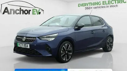 Used Vauxhall Corsa-e Elite 100 kW (136 HP) 2020 Blue Hatchback