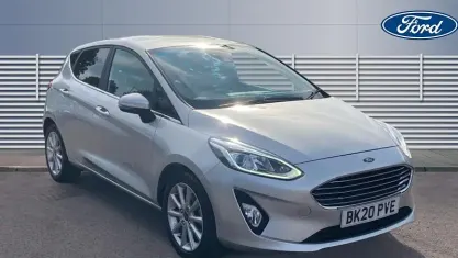 Used Ford Fiesta Titanium 101 HP (74 kW) 2020 Silver Hatchback