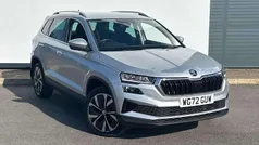 Brilliant silver metallic Used 2022 Skoda Karoq SE L SUV | £22,500 (Fair price)