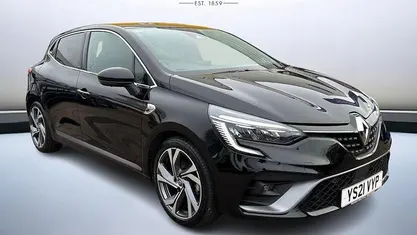 Jet black + mats Used 2021 Renault Clio V RS Line Hatchback | £13,599 (Fair price)