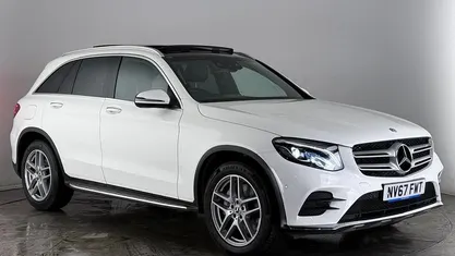 Used Mercedes GLC220 AMG Line Premium 170 HP (125 kW) 2018 White Estate