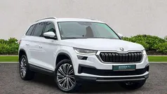 Moon white metallic Used 2023 Skoda Kodiaq SE L Executive SUV | £25,995 (Fair price)