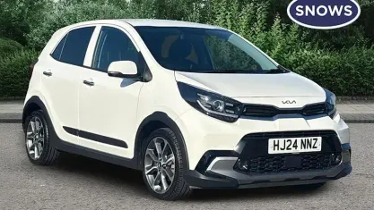 Used Kia Picanto X-Line 67 HP (49 kW) 2024 Clear white Hatchback