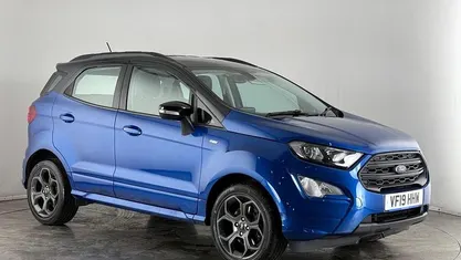 Blue Used 2019 Ford Ecosport ST-Line SUV | £10,450 (Fair price)