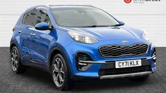 Blue Used 2021 Kia Sportage GT-Line SUV | £14,750 (Good price)