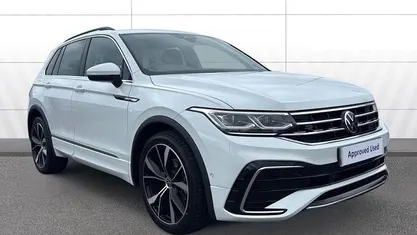 Used VW Tiguan R-line 150 HP (110 kW) 2023 White SUV
