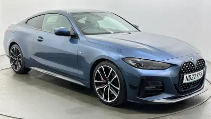 Used BMW 420 M Sport 190 HP (139 kW) 2022 Blue Coupe
