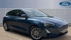 Blue Used 2021 Ford Focus Titanium X Hatchback | £13,412 (Fair price)