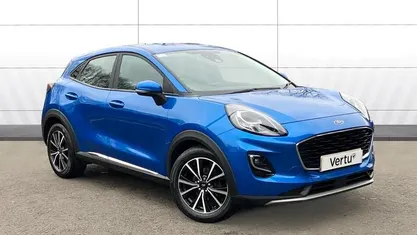 Used Ford Puma Titanium 125 HP (91 kW) 2020 Blue SUV