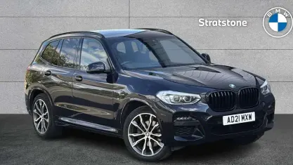 Used BMW X3 M Sport 190 HP (139 kW) 2021 Black SUV