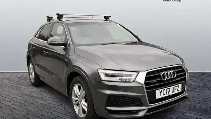 Used Audi Q3 S-Line 180 HP (132 kW) 2017 Grey SUV