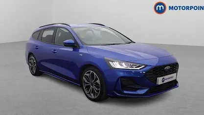 Used Ford Focus ST-Line X 155 HP (114 kW) 2023 Blue Estate