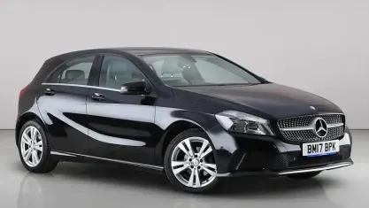 Used Mercedes A180 Executive 109 HP (80 kW) 2017 Black Hatchback