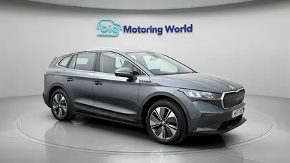 Used Skoda Enyaq iV ecoSuite 150 kW (204 HP) 2021 Grey SUV
