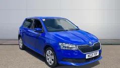 Blue Used 2021 Skoda Fabia Hatchback | £10,771 (Fair price)