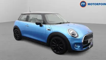Used Mini Cooper Hatch 136 HP (100 kW) 2018 Blue Hatchback