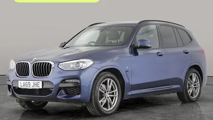 Used BMW X3 M Sport 190 HP (139 kW) 2019 Blue SUV