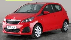 Red Used 2021 Peugeot 108 Active Hatchback | £8,344 (Fair price)