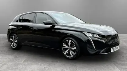 Used Peugeot 308 Allure 131 HP (96 kW) 2023 Black Hatchback
