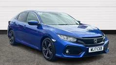 Blue Used 2017 Honda Civic SR Hatchback | £12,990 (Fair price)