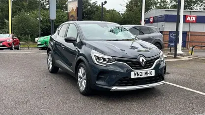 Used Renault Captur Iconic 91 HP (66 kW) 2021 Blue  SUV