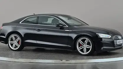 Used Audi A5 S-Line 150 HP (110 kW) 2019 Black Coupe