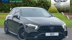 Black Used 2022 Mercedes A35 AMG Premium Plus Hatchback | £27,950 (Fair price)