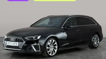 Used Audi A4 S-Line 150 HP (110 kW) 2023 Black Estate