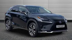 Black Used 2021 Lexus NX300h SUV | £27,529 (Fair price)