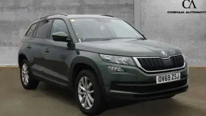 Used Skoda Kodiaq SE 150 HP (110 kW) 2019 Green SUV